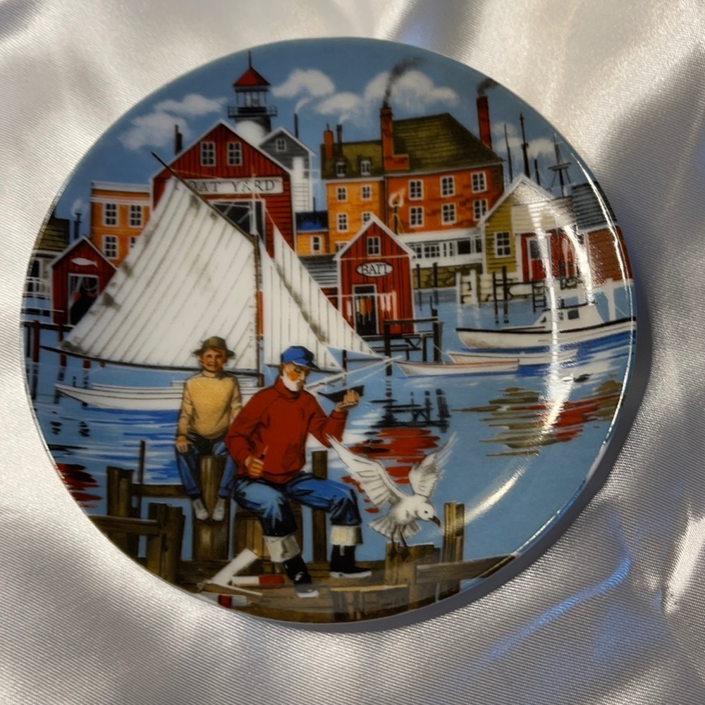 Avon (1985) Vintage Collectible “The East”American Portraits Plate Collection